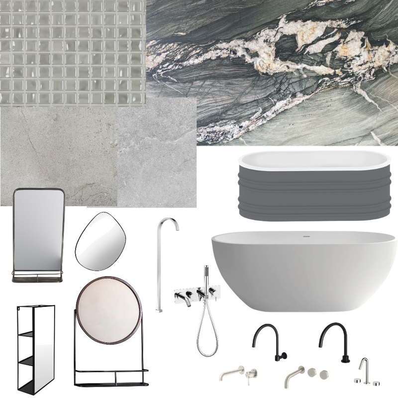 Ensuite Bathroom Mood Board by aj on Style Sourcebook