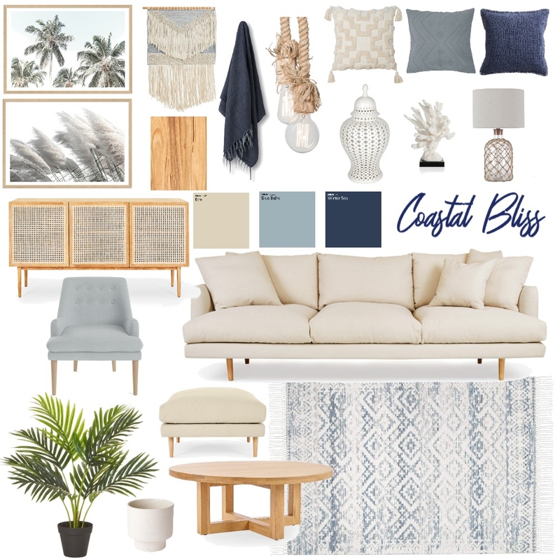 Coastal Bliss Mood Board by burcusyn on Style Sourcebook