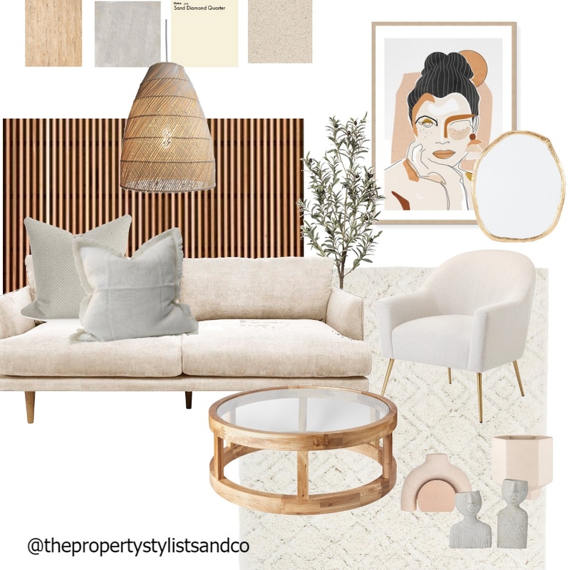 Contempory Coastal Mood Board by MishOConnell on Style Sourcebook