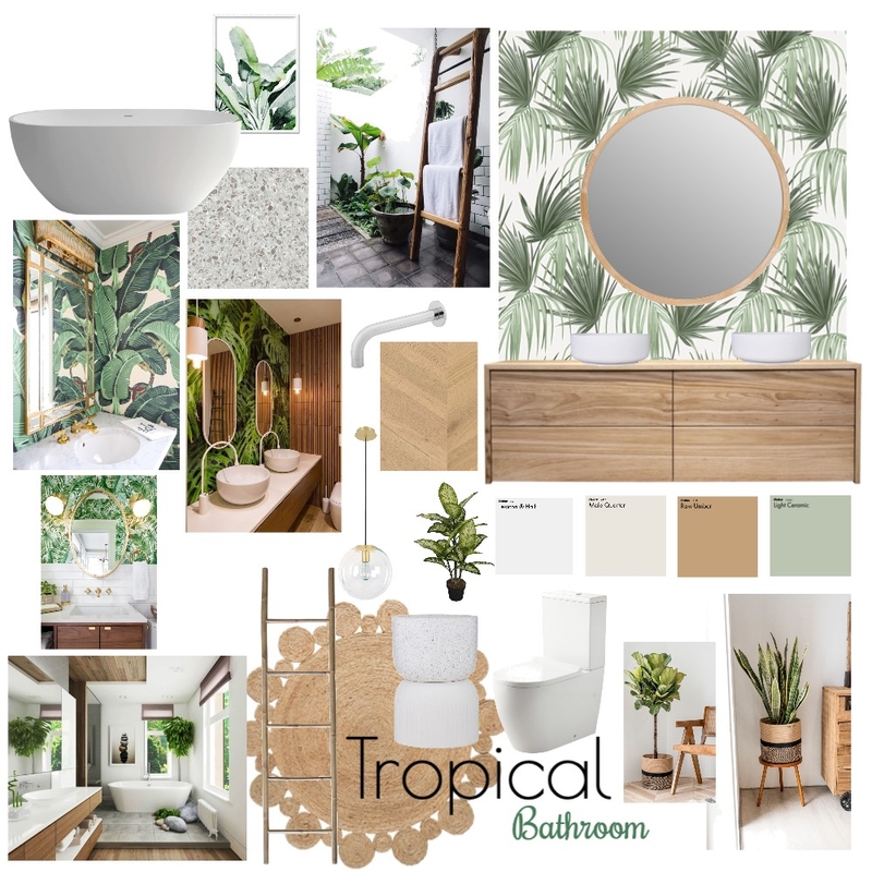 Tropical mood board Mood Board by brewilliams on Style Sourcebook