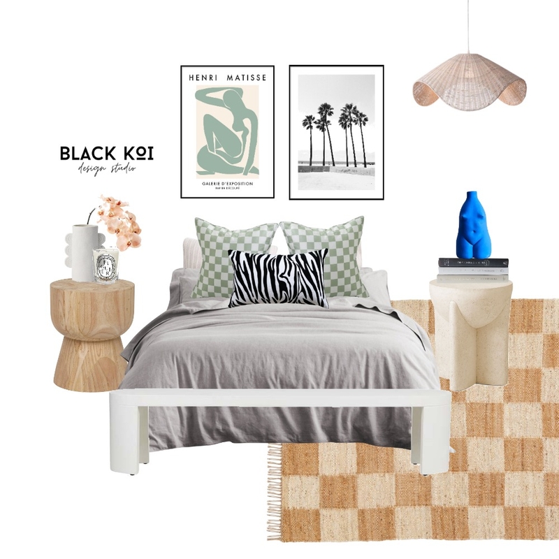 PH Bedroom Mood Board by Black Koi Design Studio on Style Sourcebook