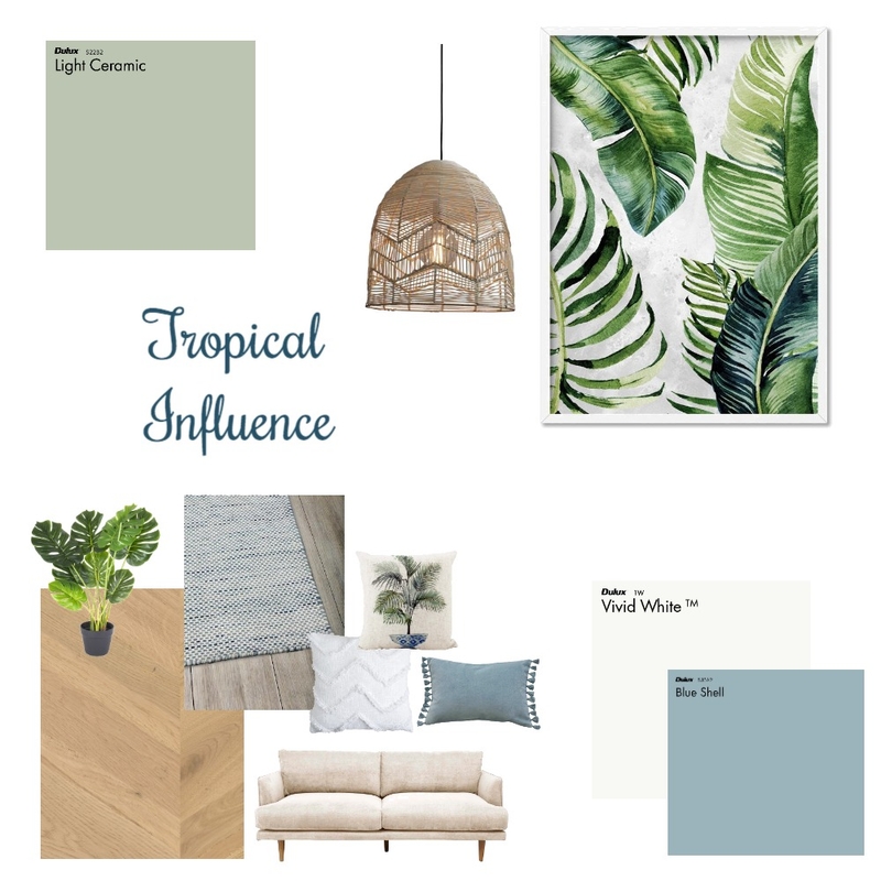 Tropicall Mod 3 Mood Board by avaland on Style Sourcebook