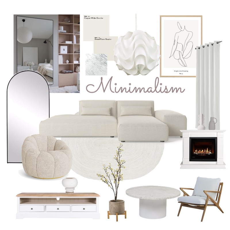 minimal Mood Board by rinimenidis on Style Sourcebook