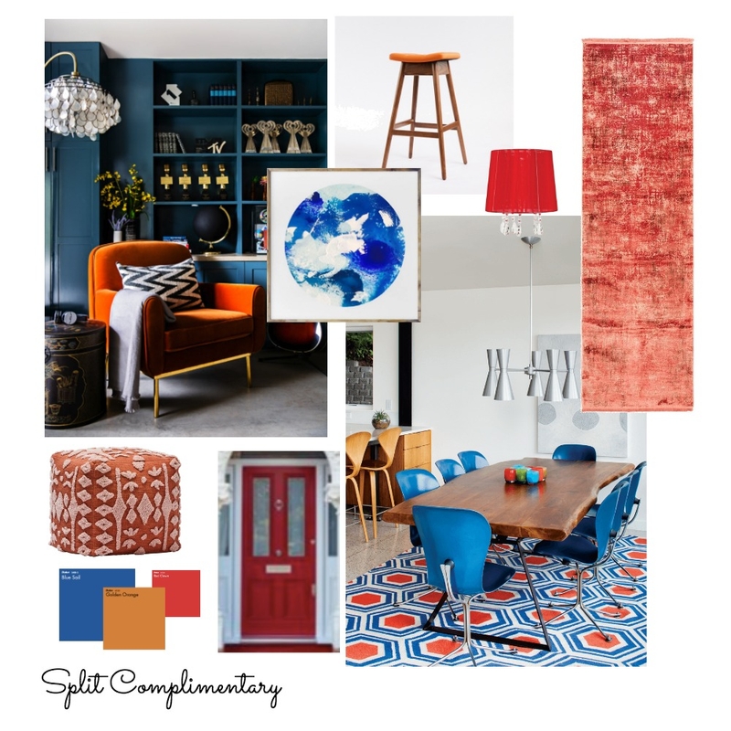 split complimentary Mood Board by JasmineDesign on Style Sourcebook