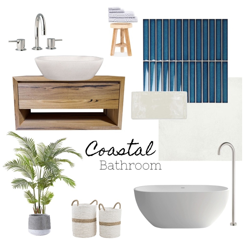 Coastal Bathroom Mood Board by cotewest on Style Sourcebook