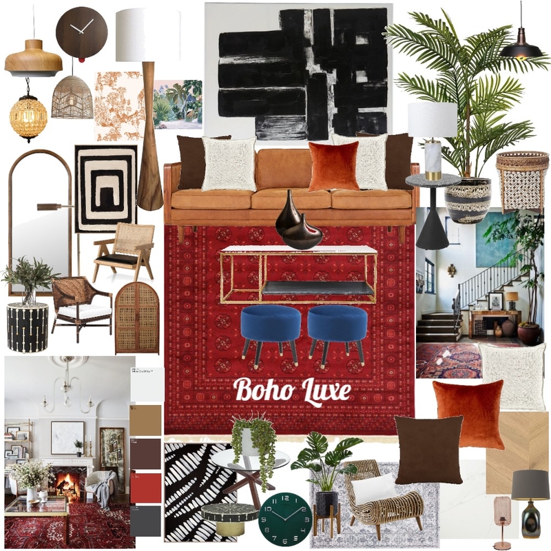 Boho luxe Mood Board by Afshan Ali on Style Sourcebook