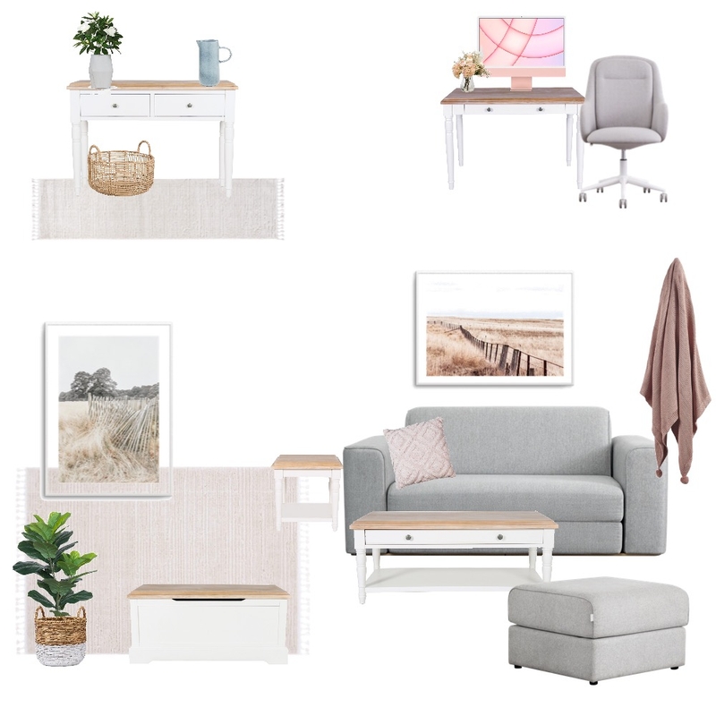 Entry, Study Nook & Living Room Mood Board by tamarajane88 on Style Sourcebook