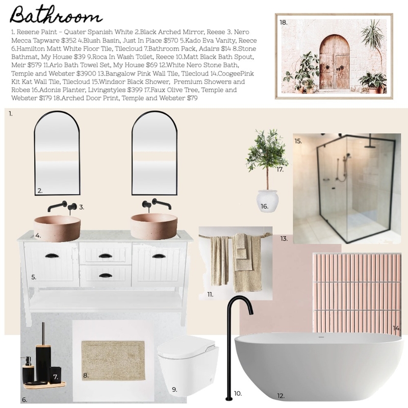 Bathroom redo Mood Board by sallymiss on Style Sourcebook