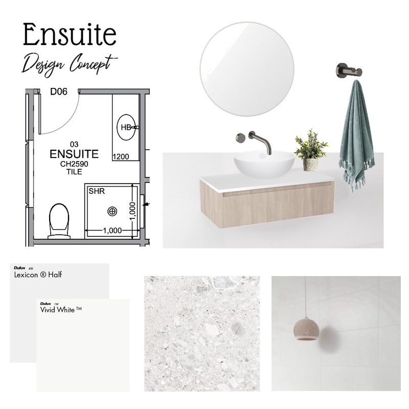 ensuite Mood Board by Pinnacle Custom Homes on Style Sourcebook