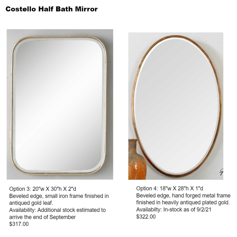 costello mirrors Mood Board by Intelligent Designs on Style Sourcebook