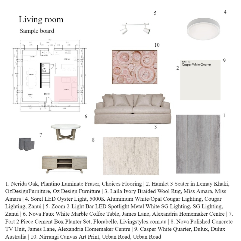 module 9living Mood Board by shaza elnour on Style Sourcebook