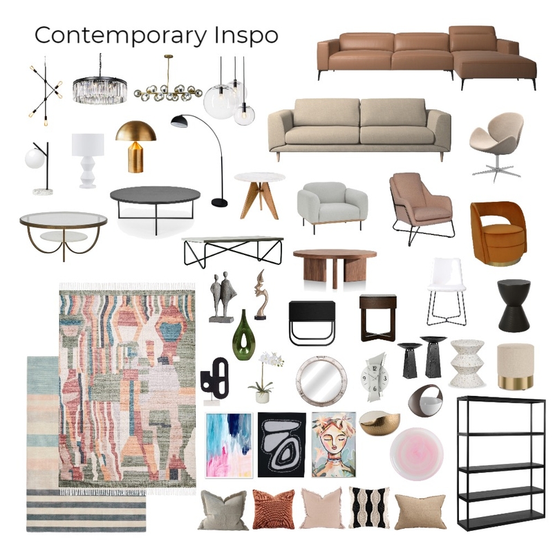 Contemporary Inspo Mood Board by MelissaKW on Style Sourcebook