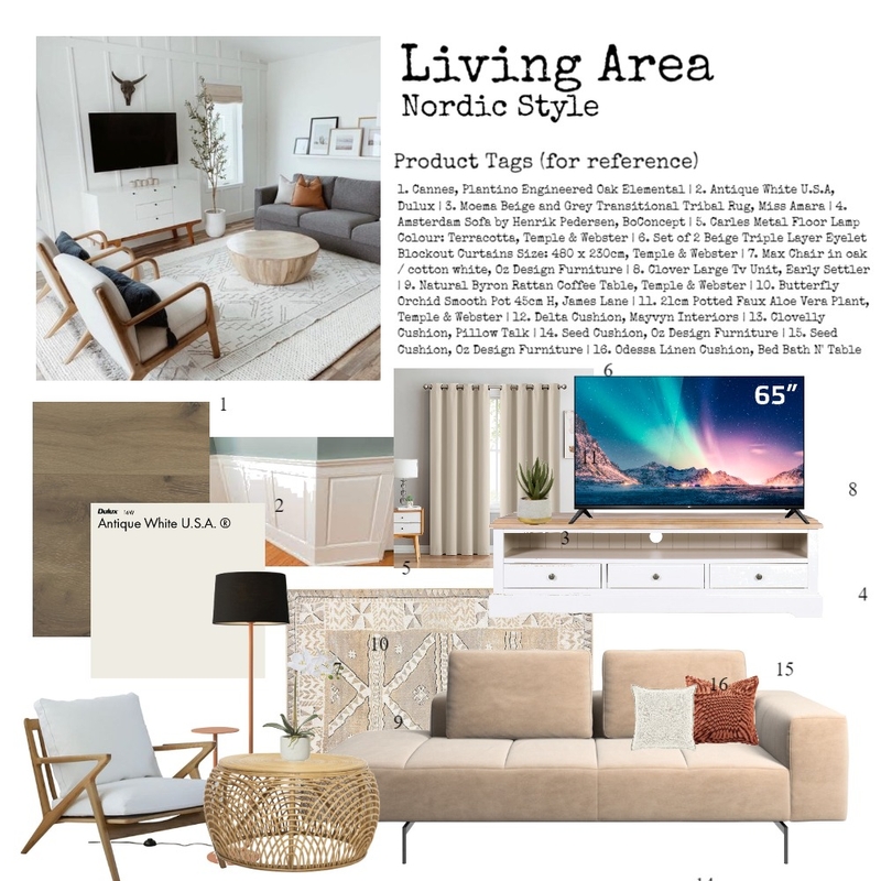 Papa's Living Area Mood Board by Ar. Abigael Margallo on Style Sourcebook