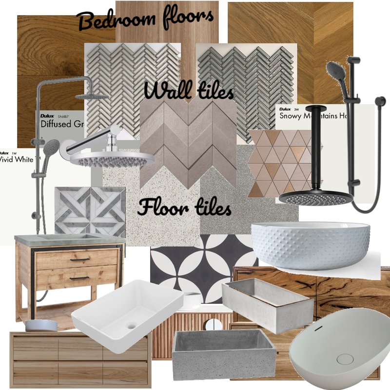 Wet rooms Mood Board by JennaZ on Style Sourcebook
