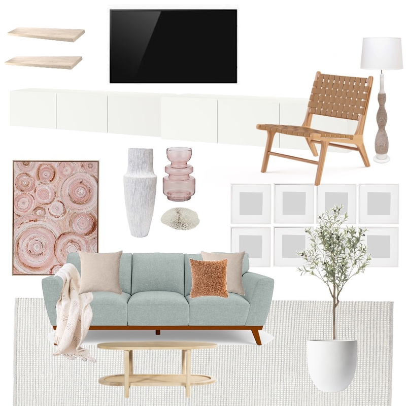 Mital's Lounge Room V2 Mood Board by Mood Collective Australia on Style Sourcebook