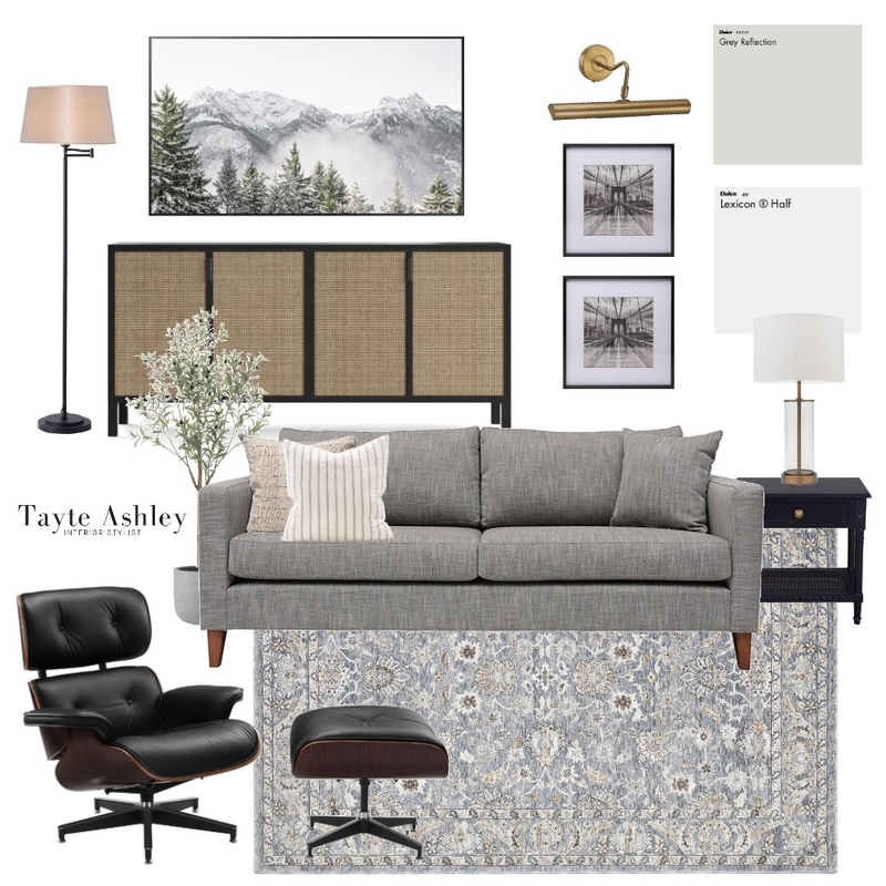 Contemporary Farmhouse Living Mood Board by Tayte Ashley on Style Sourcebook