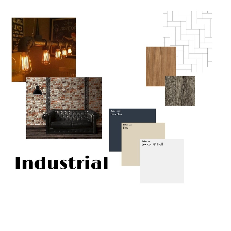 Industrial Attempt 2 Mood Board by avaland on Style Sourcebook