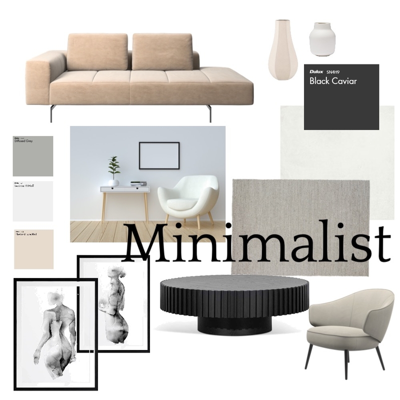 Minimalist Mood Board by Talij on Style Sourcebook