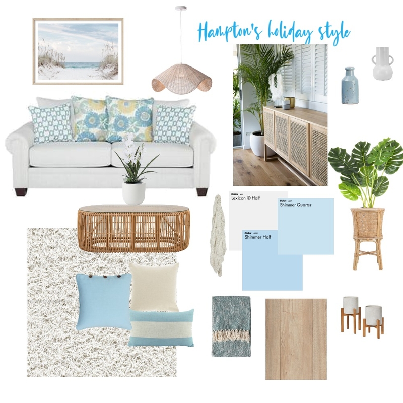 Hamptons holiday style Mood Board by TjStyle on Style Sourcebook