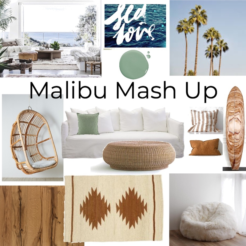 Malibu boho mash up Mood Board by keens on Style Sourcebook