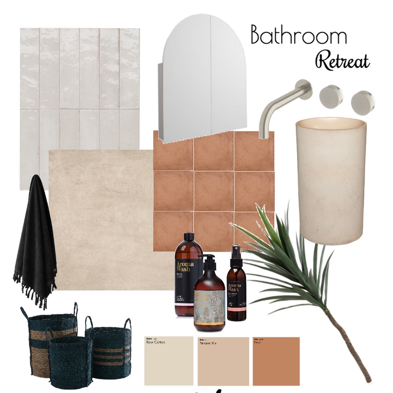 Bathroom Retreat Mood Board by J.hallidayStudio on Style Sourcebook