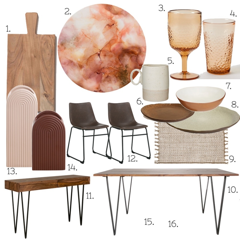 Mood Board - Dining Mood Board by Samantha McClymont on Style Sourcebook