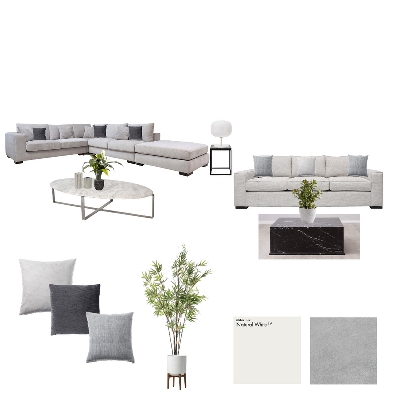 Gray Scale Living Area Mood Board by apfcunanan on Style Sourcebook