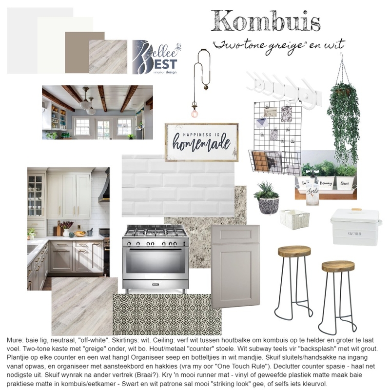 Anneli Meyer Kombuis Mood Board by Zellee Best Interior Design on Style Sourcebook