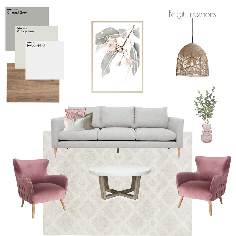 Living Room a Mood Board by brigit walker on Style Sourcebook