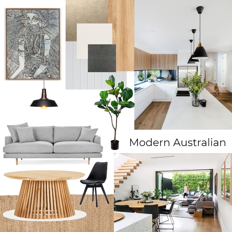 Modern Australian Mood Board by Tobey Tipene on Style Sourcebook