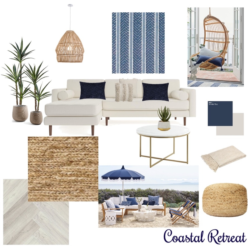 Coastal Retreat Mood Board by Nancy Deanne on Style Sourcebook