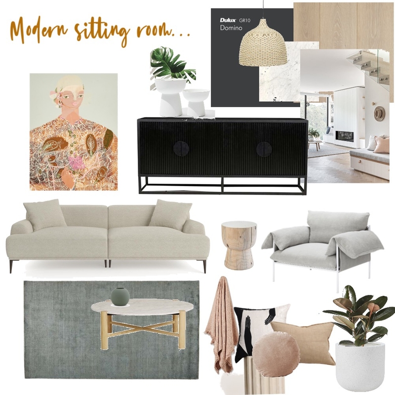 modern sitting room Mood Board by mferrara on Style Sourcebook