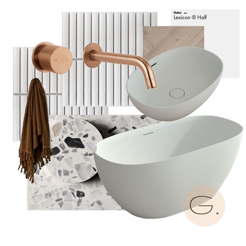Main Bathroom - Selwyn Concept 1 Mood Board by Guernica Design on Style Sourcebook