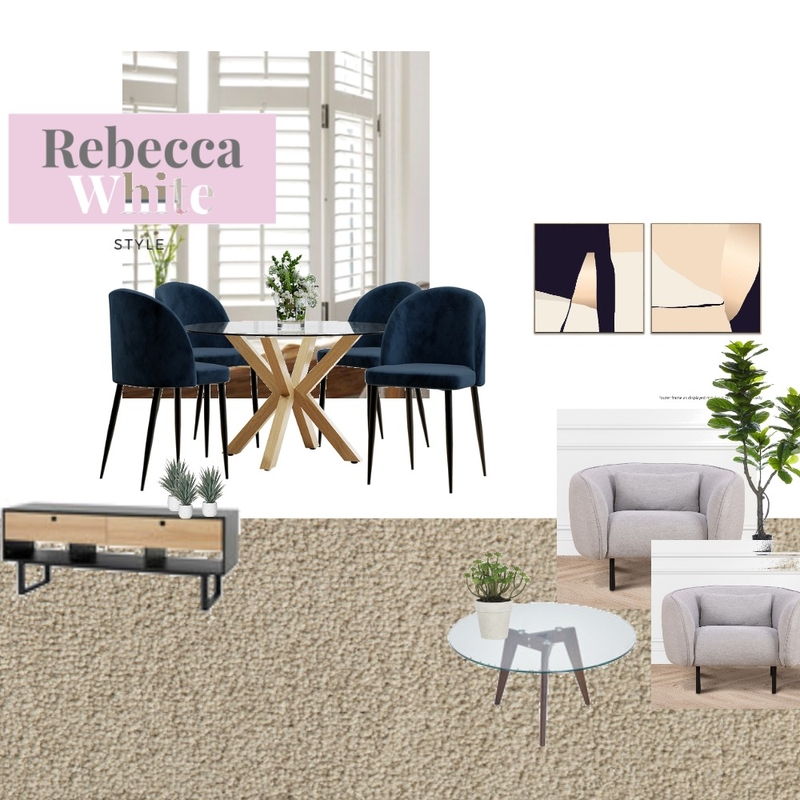 Diane Mood Board by Rebecca White Style on Style Sourcebook