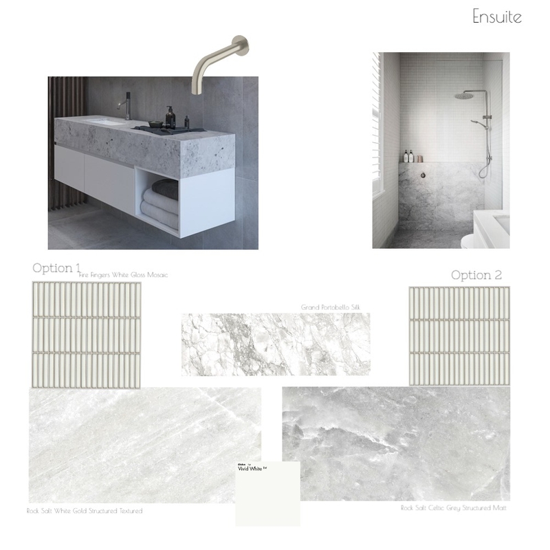 Ensuite Mood Board by interiorsbyl on Style Sourcebook