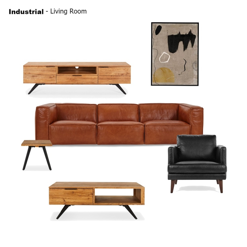Industrial - Living Room Mood Board by ingmd002 on Style Sourcebook
