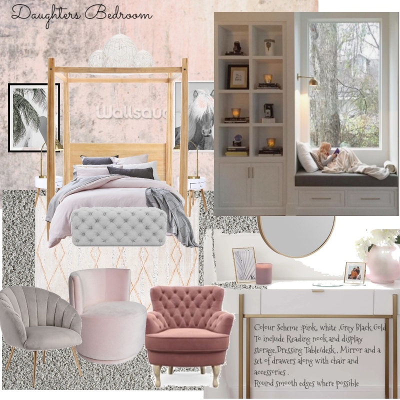 Karrinyup Daughters Room 1 Mood Board by Colette on Style Sourcebook