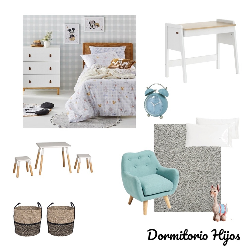 Dormitorio hijos 1 Mood Board by constanzadel on Style Sourcebook