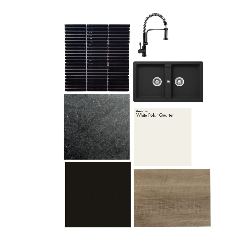 black kitchen mood Mood Board by Court In Colour on Style Sourcebook
