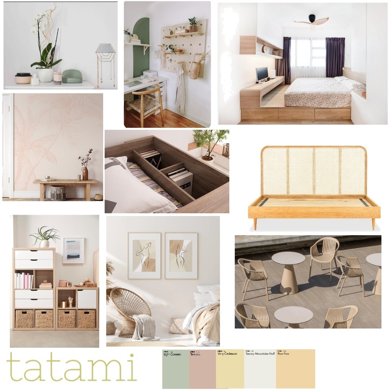 tatami Mood Board by eavril on Style Sourcebook