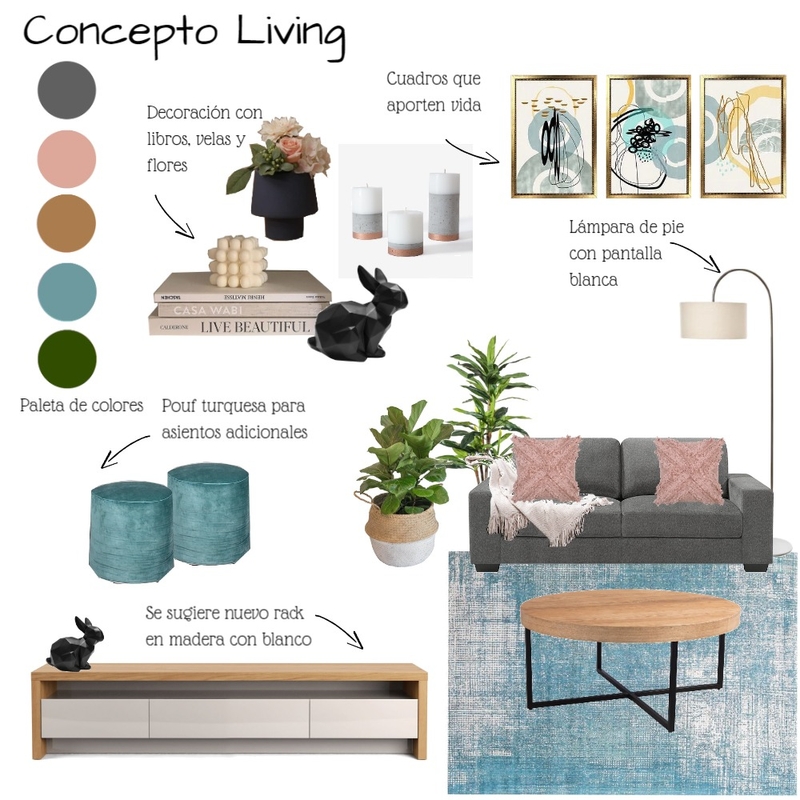 concepto living Mood Board by caropieper on Style Sourcebook