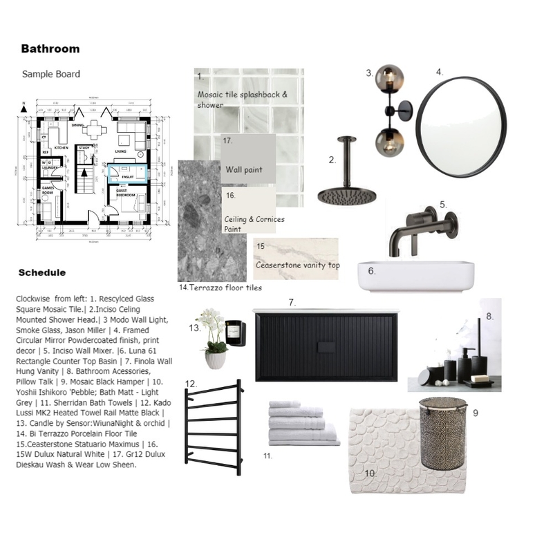 Ensuit Mood Board by GBonaguro on Style Sourcebook