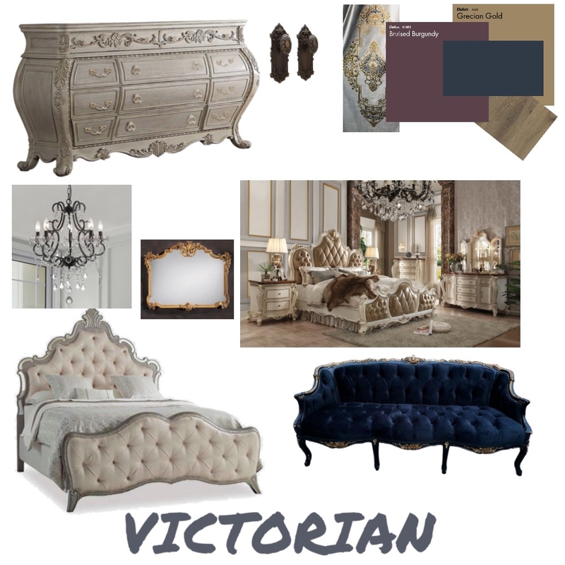 VICTORIAN Mood Board by kacieayoung@gmail.com on Style Sourcebook