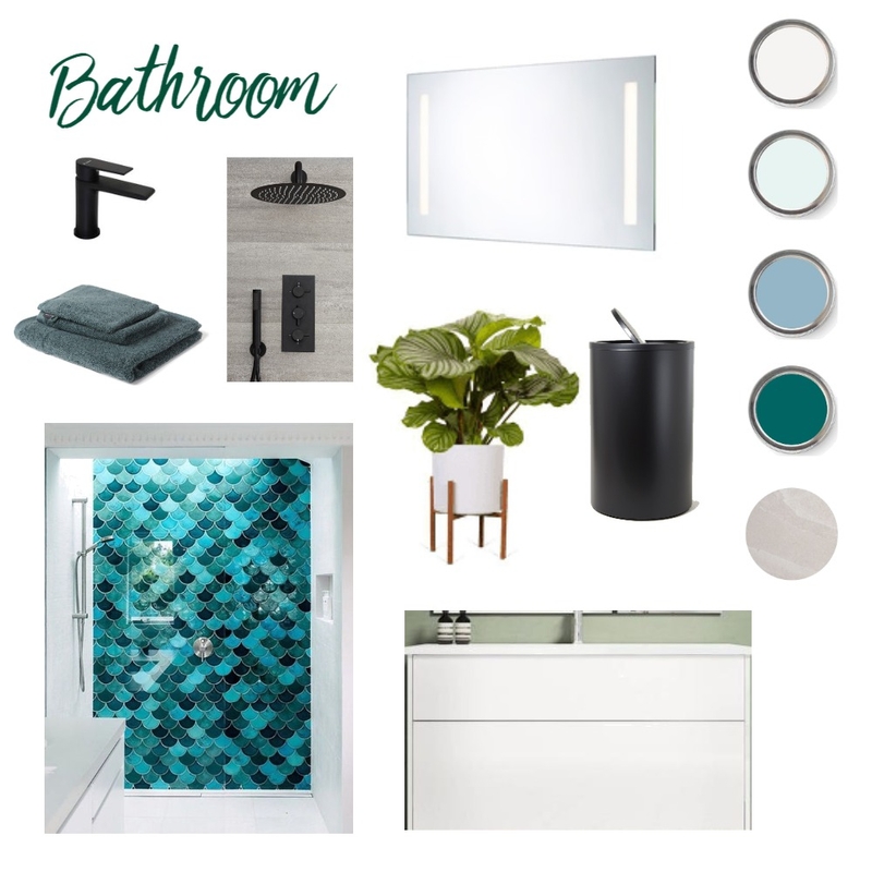 Bathroom Mood Board by CViljoen on Style Sourcebook