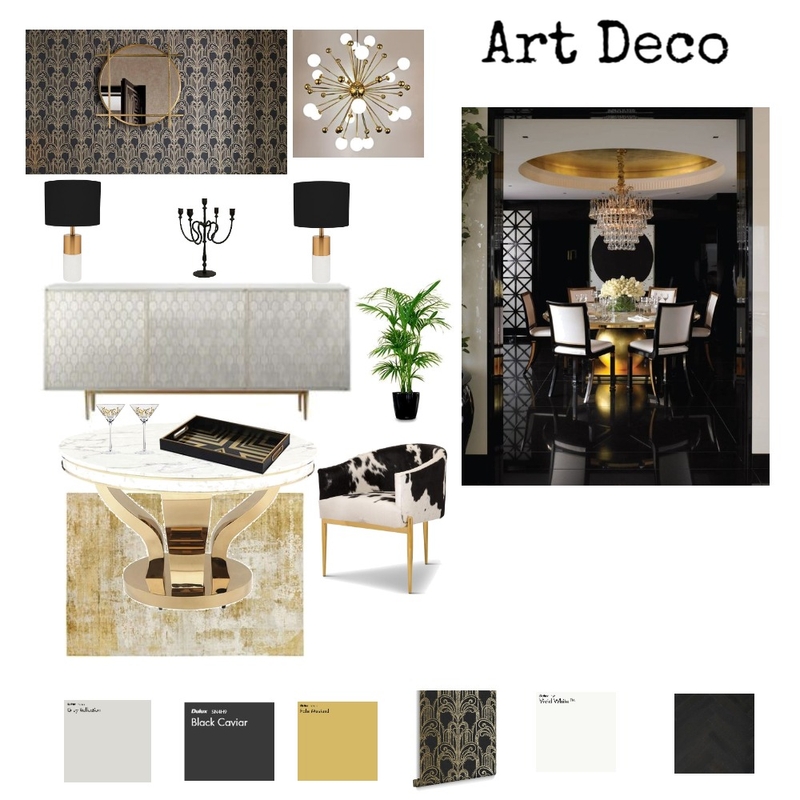 Art Deco Mood Board by jacqui@medicationtours.com on Style Sourcebook