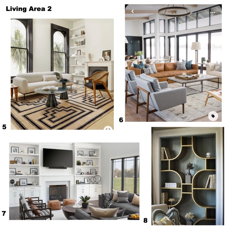 Living Area 2 Mood Board by Wildflower Property Styling on Style Sourcebook