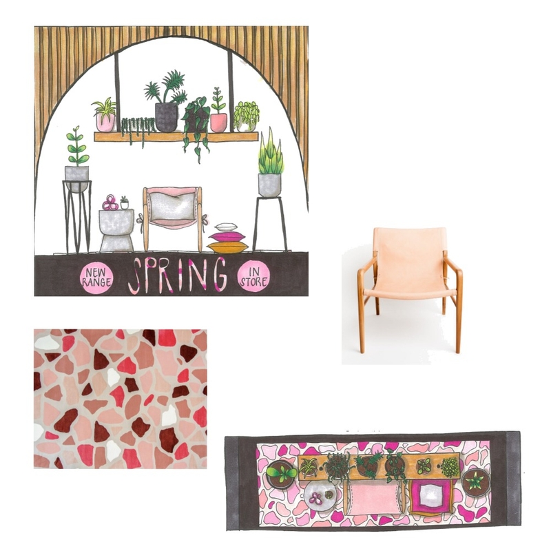 Spring Window Display Digital Mood Board Mood Board by essegee_design on Style Sourcebook