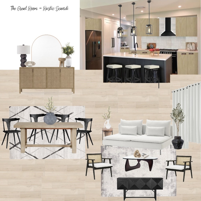The Great Room - Rustic Scandi 2 Mood Board by Casa Macadamia on Style Sourcebook
