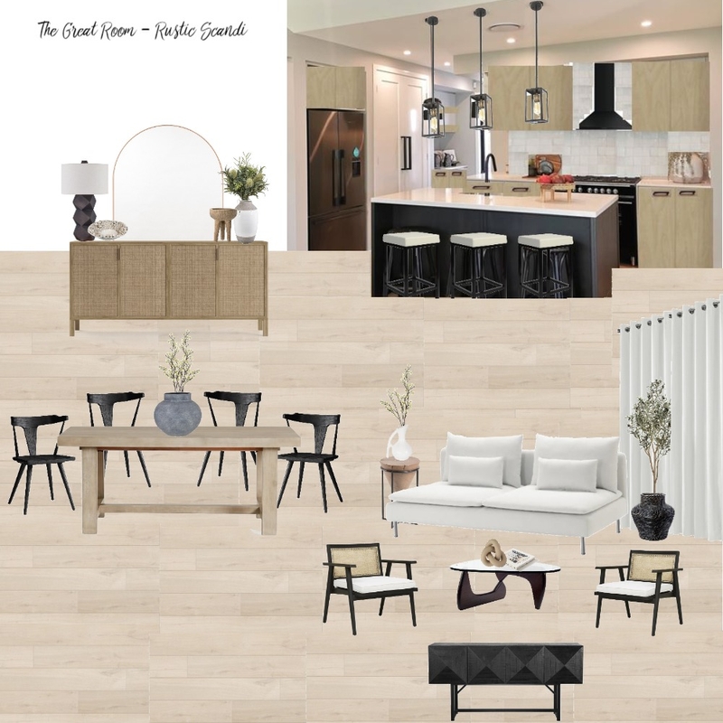 The Great Room - Rustic Scandi 3 Mood Board by Casa Macadamia on Style Sourcebook