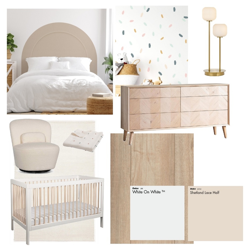 Nursery Mood Board by kimchibiscuit on Style Sourcebook